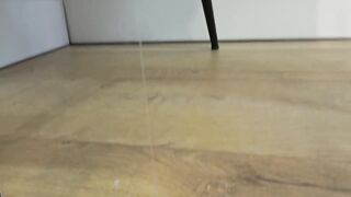 Old MILF with soaking cunt takes several sex toys