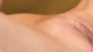 beauty blonde gets her vagina finger fucked and hooters covered inside oil