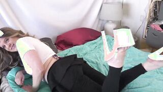 long booty stepsister loves cumshot into her tight snatch