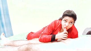 Adorable Arab women With Huge Titties Blowing Penis