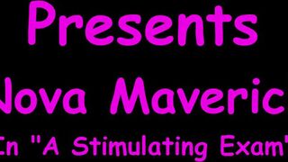 Pregnant Nova Maverick Snoops Around Doctors Office, Finds Vibrators, Gets Caught Masturbating, Dr. Stacy Shepard Makes