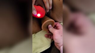 chinese ex-wife enjoying new toy and clitoris blowing vibrators to a long orgasm