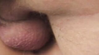 Randy skank fucks long toy's and dick
