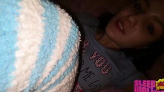 STEP SISTER SUFFERS FROM INSOMNIA IF SHE DOESN'T GOT MY PENIS