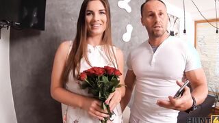 HUNT4K. Man penetrates the tasty paying no attention to her hubby