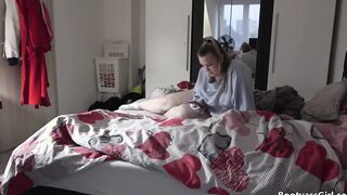 My gf woke me up from a soak dream