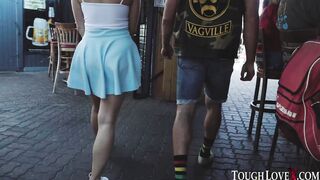 TOUGHLOVEX Third wheel with big boobed red haired Skylar Snow