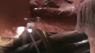 Leggy blonde offer blowjob and ride a rough dick