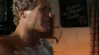 Round ass skank gets her tight pink cunt spread by humongous dick