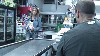 Crazy mom goes shopping but gets distracted with a dick and gets pounded