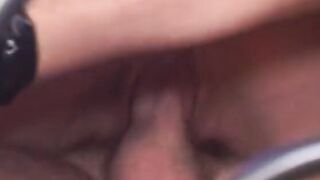 Freaky blonde is pounded open inside hard double penetration 3 way