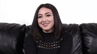 hot Dark Hair Corra Gets Her Butt Gaped And Dicked Inside Casting!