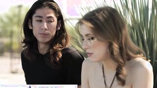 Sexsual America - Fiona Sprouts has been evicted from her apartment but David offers her a place for her to stay for a fucking super price!!