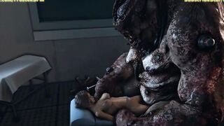Compilation of 3D hard Monster fucking Animations