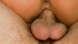 Turned On dusty hair blonde into red heels into bed blowing and fucking