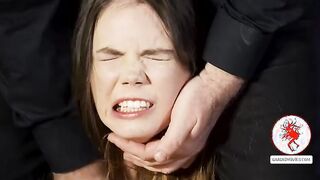 Slender Barely Legal is Learning to Submit Herself