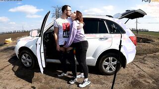 chick watched me boned with my bf (fake-cock, creampie two times, cumkiss)