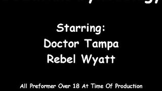 Rebel Wyatt Has No Health Insurance Becomes Human Guinea Pig For Free Exam Gets Orgasms By