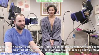 Rebel Wyatt Has No Health Insurance Becomes Human Guinea Pig For Free Exam Gets Orgasms By