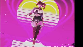 Synthwave Strut (3D Futanari)