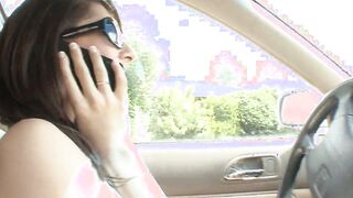 Teenagers dark hair babysitter loves sucking off and fucking sex toys