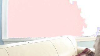 Teenagers dark hair babysitter loves sucking off and fucking sex toys
