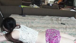 Just the tip Accidental Creampie after DRY Hump Awakening