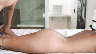 amazing deep and smooth penetration to a young hispanic