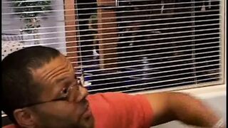 Brunet mom with fat butt gets hardcore doggy style drilling from long ebony penis