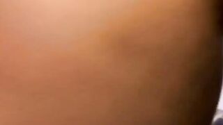 Brunet mom with fat butt gets hardcore doggy style drilling from long ebony penis