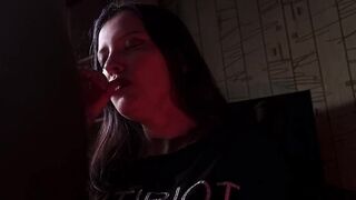 Stepdad showed thin step daughter what a real male cock is