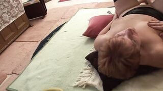 Retirement home caretaker loves threesomes with the grannies