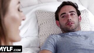Mylf - Incredible Sexy Big Tit Step Milf Give Her Step Son A Lesson How To Orally Please