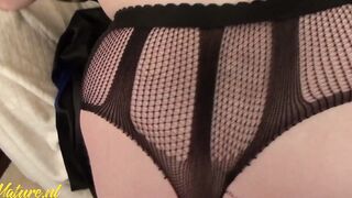 Huge Ass Housewife KD Morgan Loves To Play With Her Bald Vagina