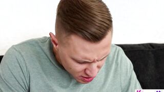 Step Milf Says "Why don't you be a beautiful boy and lick mommys twat"