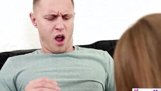 Step Milf Says "Why don't you be a beautiful boy and lick mommys twat"