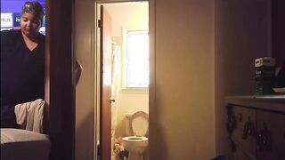 Spying on my bimbo fiance part one
