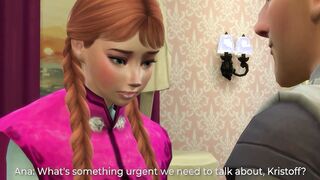 Anna Begs Kristoff To Banged! Her - Preview Version Only - 3d Animated
