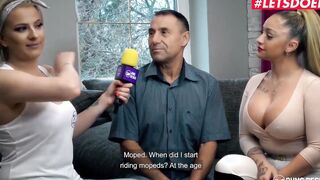 LETSDOEIT - (Dana Jayn) Long Breasts Deutsche Pornstar HardSex with An Older Man
