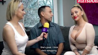 LETSDOEIT - (Dana Jayn) Long Breasts Deutsche Pornstar HardSex with An Older Man
