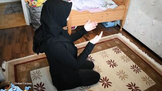 Vulgar muslim fucks stepsister inside holy ramadan