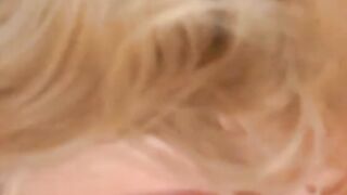 Turned On Bae Enjoying it as blows a vibrator while getting fucked