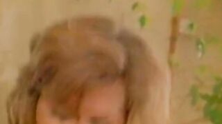 Ass blonde mom whore blows rough penis then ride it by her vagina