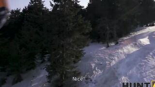 HUNT4K. Skillful Skier