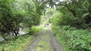 I Played a Prank on an Virgin sluts by a River inside the Countryside and Went