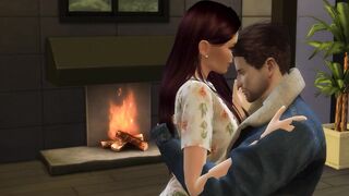 Bored Mistress Blows Lucky Bf's Penis - Simlish Dzire S2 E2 Sex Tape Only - 3D Animated