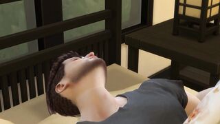Bored Mistress Blows Lucky Bf's Penis - Simlish Dzire S2 E2 Sex Tape Only - 3D Animated