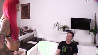 German Teenagers tricked Geeks Gamer Step Brother to Pounded her