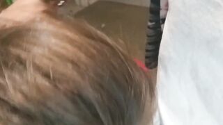 Asked the 18 yo y/o pizza boy to plowed my fiance while she cleans my penis