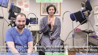Become Doctor Tampa & Examine Rebel Wyatt During Humiliating Gyno Exam Required For New Students At